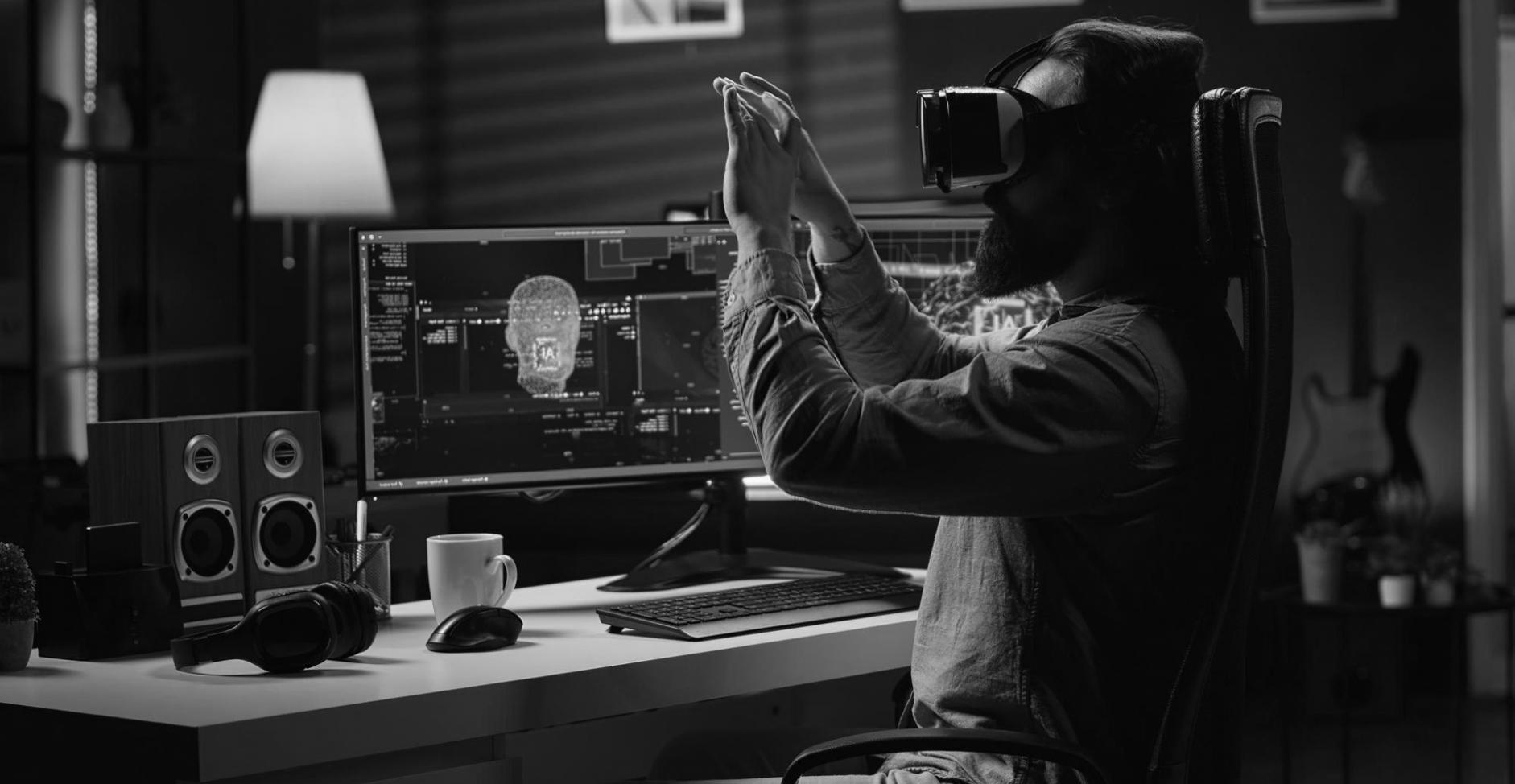 Internationale Teilnehmer arbeiten gemeinsam an KI-Projekten in moderner Lernumgebung